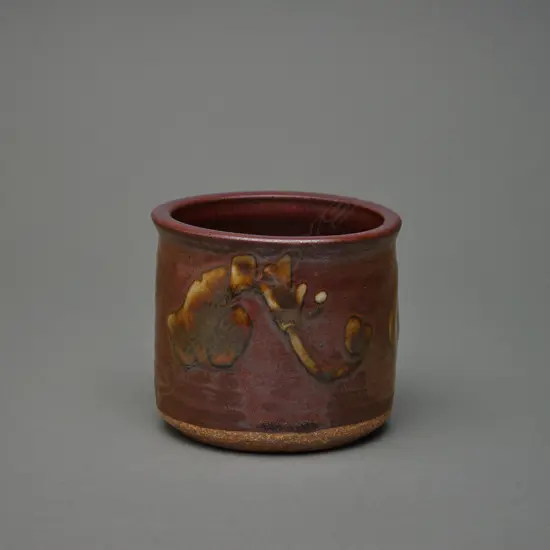 Helen Mason (1915-2014) stoneware beaker - c.1970,